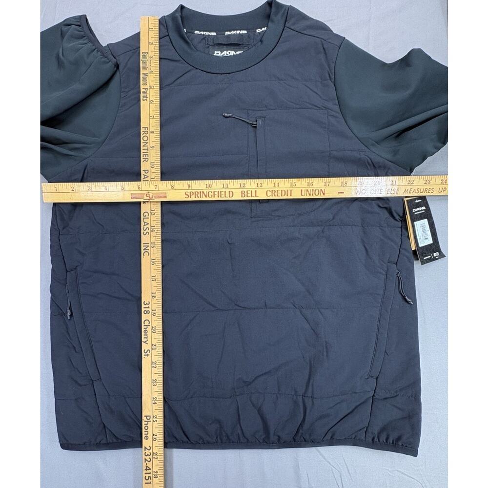 NWT Dakine Cruiser Insulated Crew Pullover Shirt Jacket Unisex Size Small Black - Picture 4 of 9